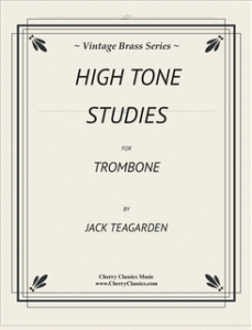 High Tone Studies for Trombone