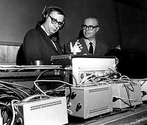 Rudy van Gelder and Alfred Lion