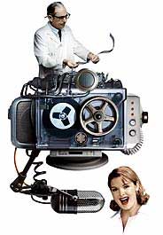 Illustration of an internet broadcasting device
